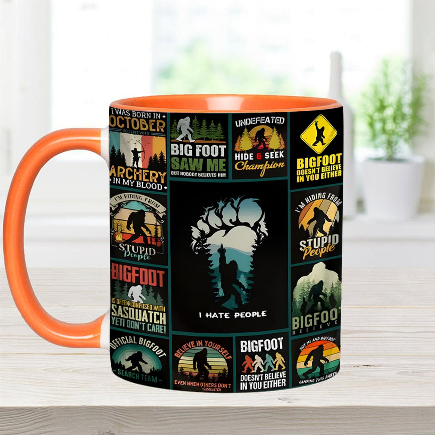 The Bigfoot Vintage Collection Accent Mug