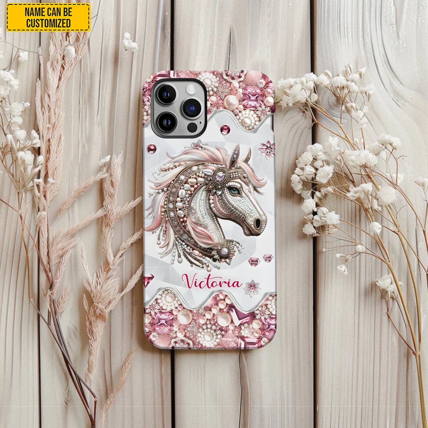 Beautiful Horse - Personalized Horse Phone Case