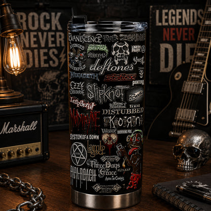 Rock Lovers - Classic Rock Legends Tumbler Version 17