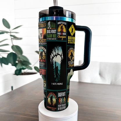 The Funny Bigfoot Collection Tumbler 40oz
