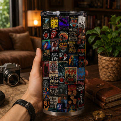 Rock Lovers - Classic Rock Legends Tumbler Version 6