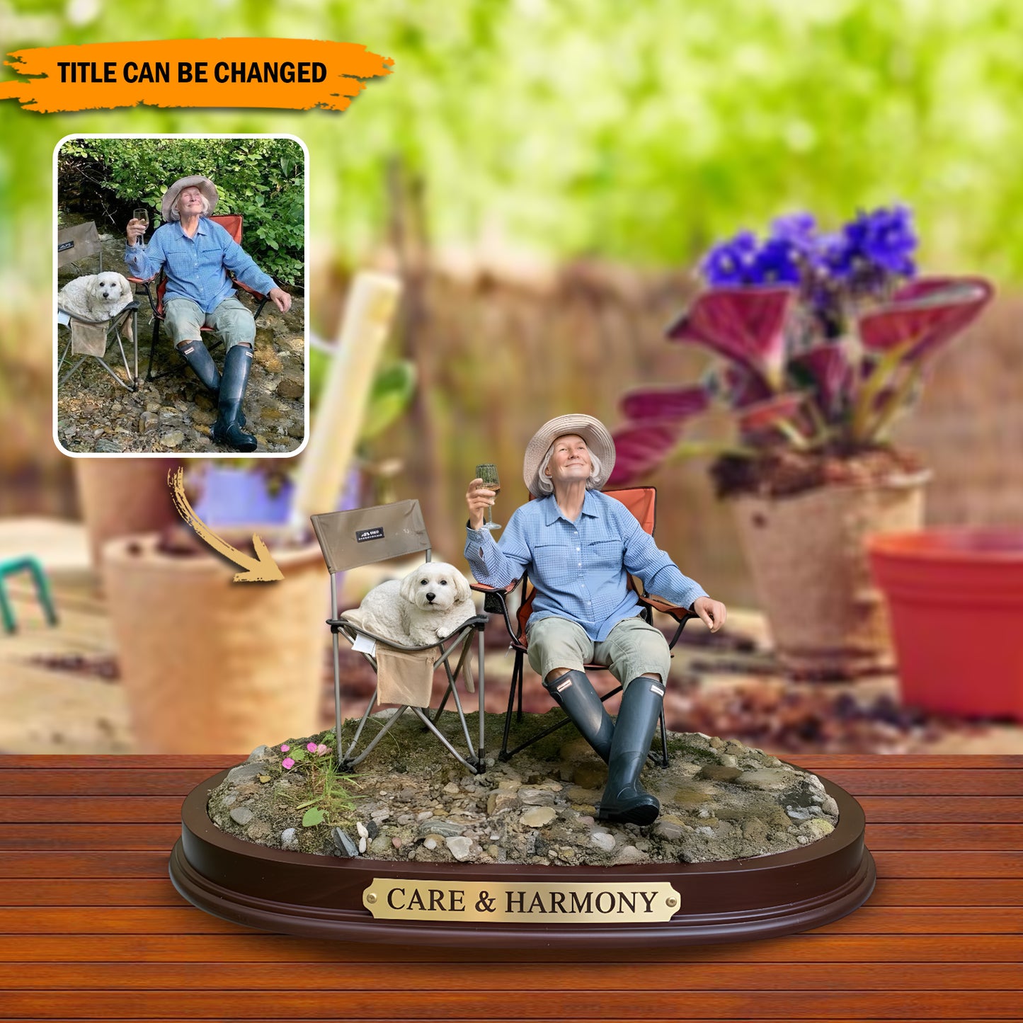 Garden of Moments – Personalized Gardening Acrylic Plaque