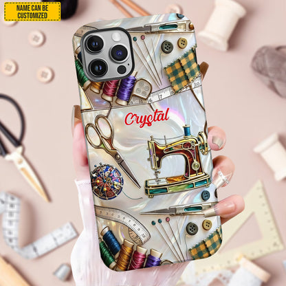 Personalized Sewing Lover Phone Case