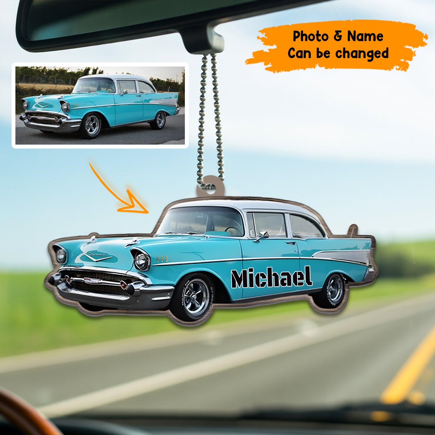 Car - Personalized Shape Car Ornament