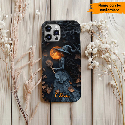 Personalized Midnight Witch Phone Case