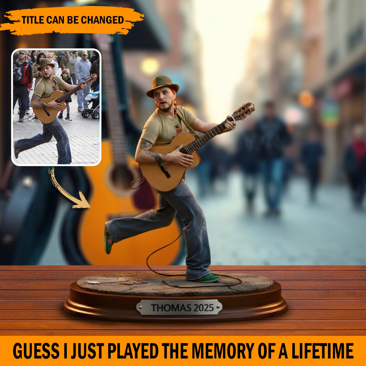 Country Memories – Personalized Photo Acrylic Plaque