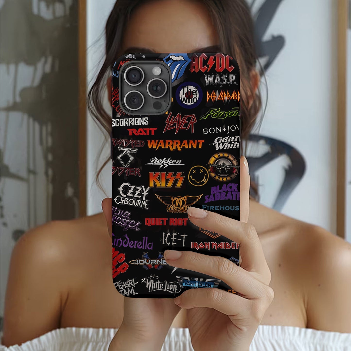 Rock Lovers - Classic Rock Legends Phone Case