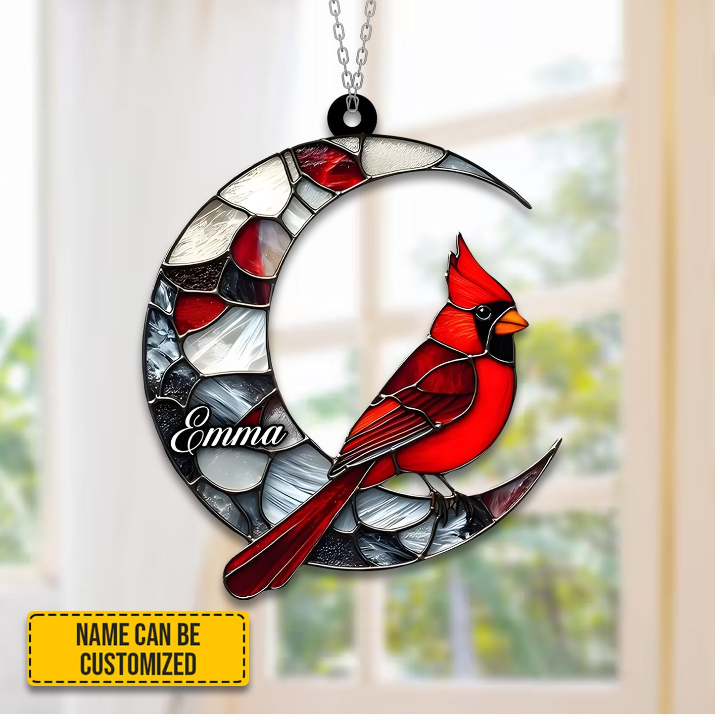 Cardinal Acrylic Window Hangings - Decor Home