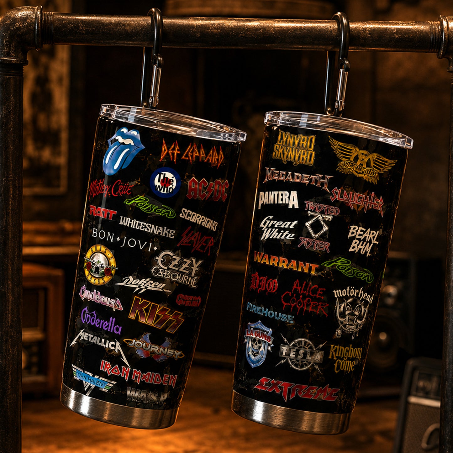 Rock Lovers - Classic Rock Legends Tumbler