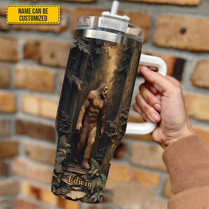 Legend in the Trees – Personalized Sasquatch Tumbler 40oz