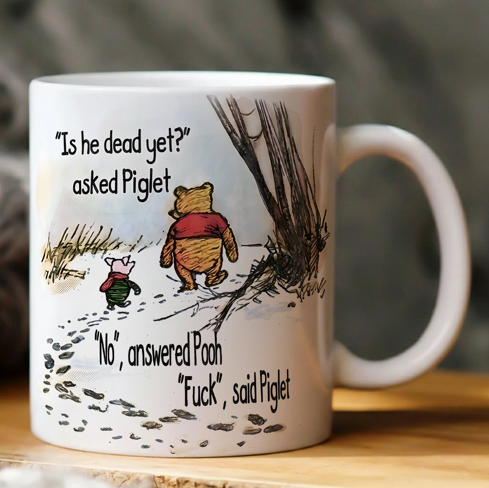 Funny Bear And Pig Mug - Gift For Friends