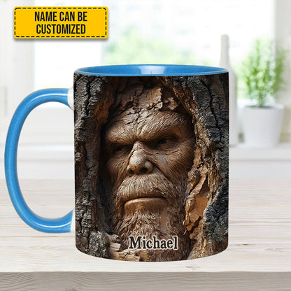 Forest Guardian – Personalized Bigfoot Accent Mug