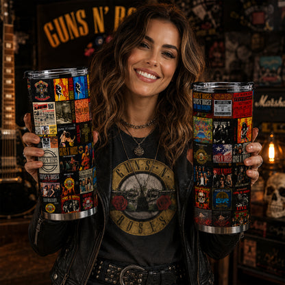 Rock Lovers - Classic Rock Legends Guns N’ Roses Tumbler Version 9