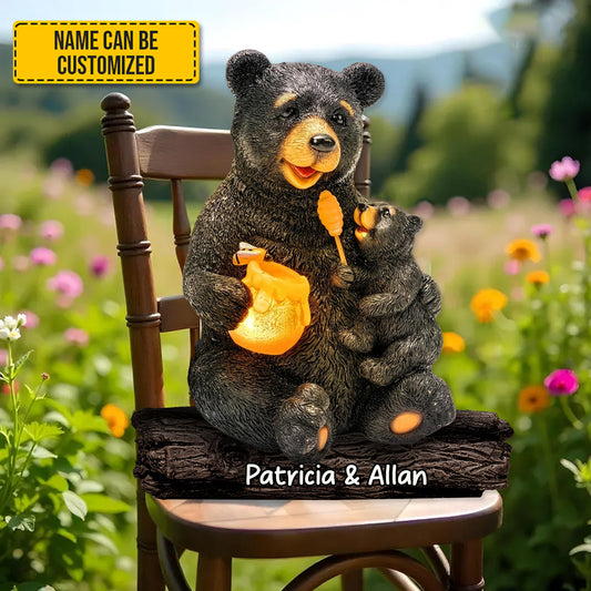 Mama Bear, Bear Family - Personalized Bear Acrylic Plaque