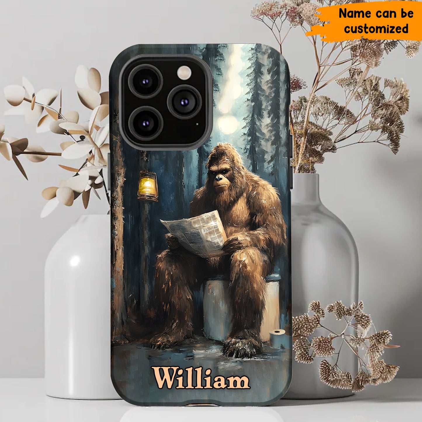 Personalized Funny Bigfoot Phone Case
