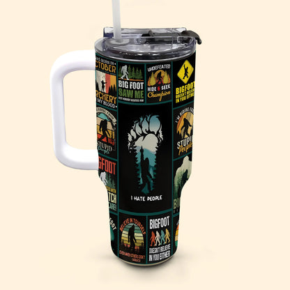The Funny Bigfoot Collection Tumbler 40oz