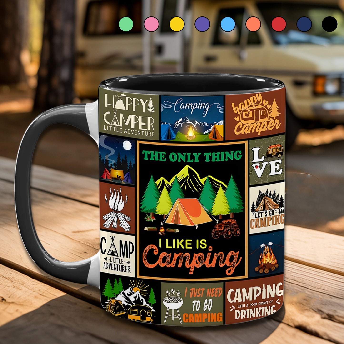 I Like Is Camping - The Camping Vintage Collection Accent Mug