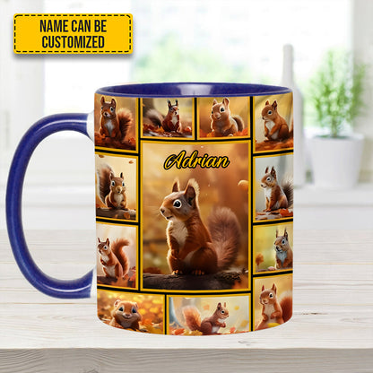 Squirrel Collection - Personalized Accent Mug