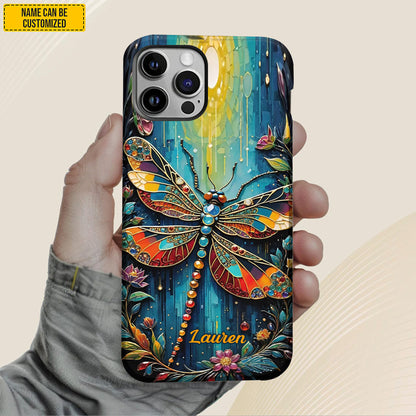 Personalized Dragonfly Phone Case