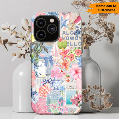 Personalized Sea Animals Ocean Phone Case