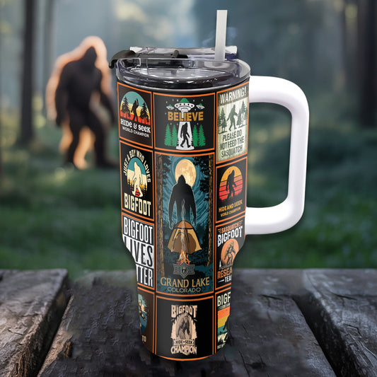 The Bigfoot Vintage Collection Tumbler With Handle 40oz