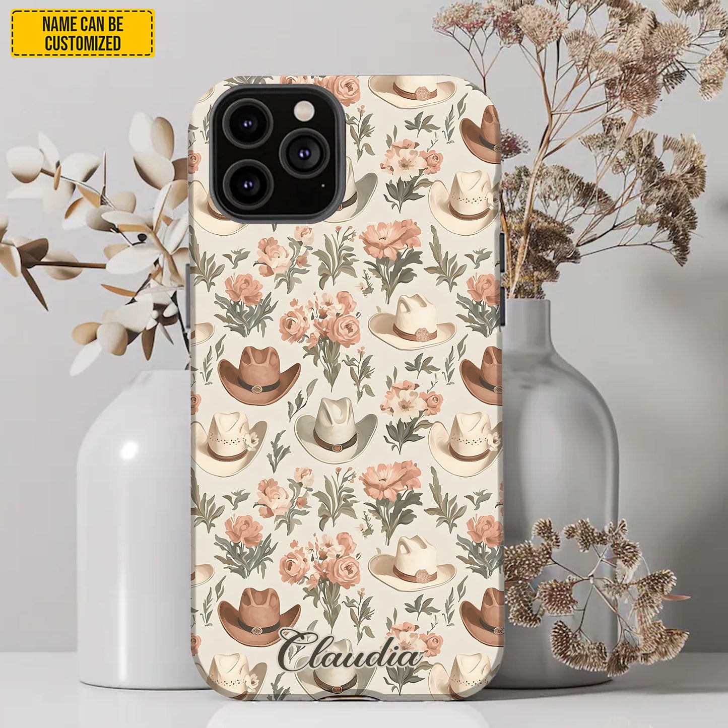 Western Cowgirl Phone Case - Personalized Phone Case