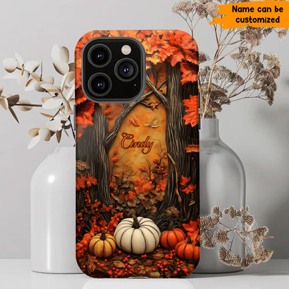 Personalized Autumn Forest Phone Case