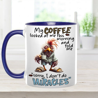 Chicken Funny Accent Mug