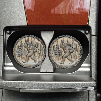 Funny BigFoot American Car Coaster