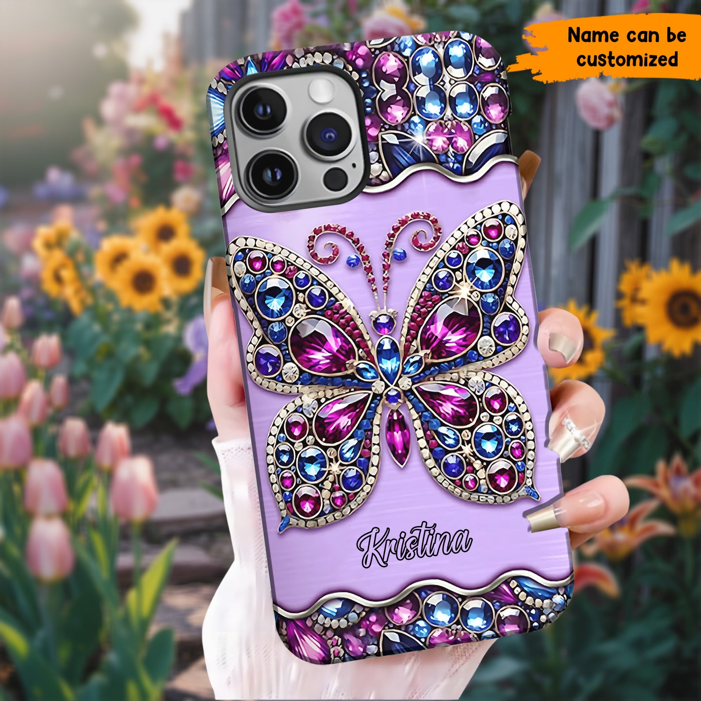 Butterfly Phone Case - Personalized Phone Case