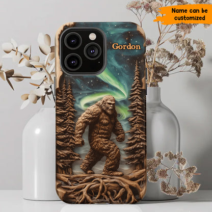 Legend in the Trees – Personalized Bigfoot Phone Case