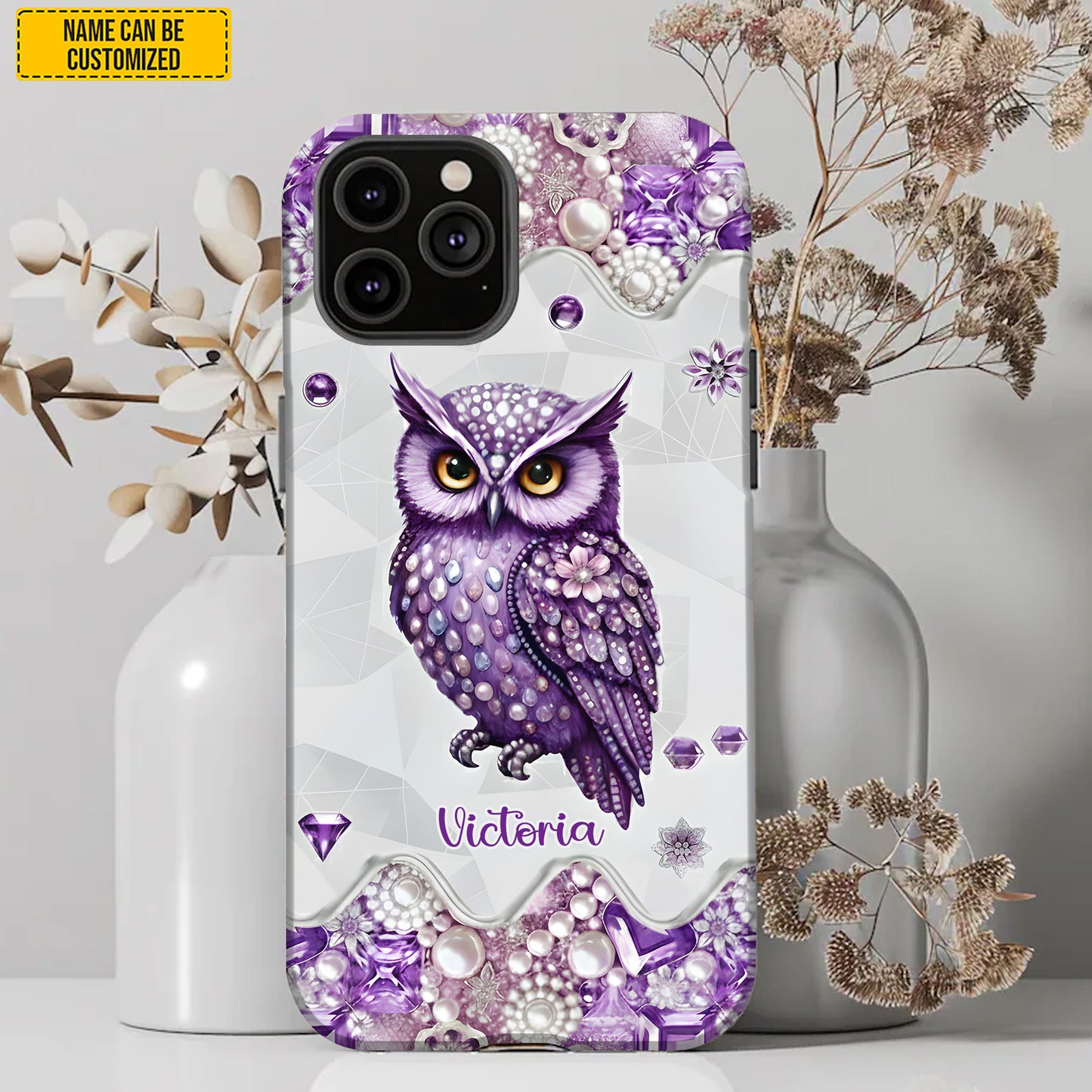 Owl Beautiful - Personalized Owl Phone Case