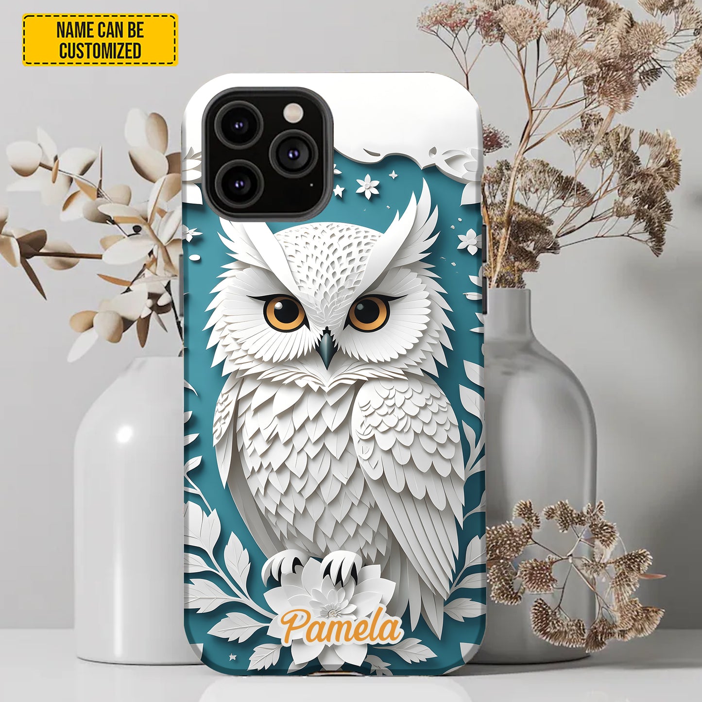 Personalized Cute Owl Phone Case