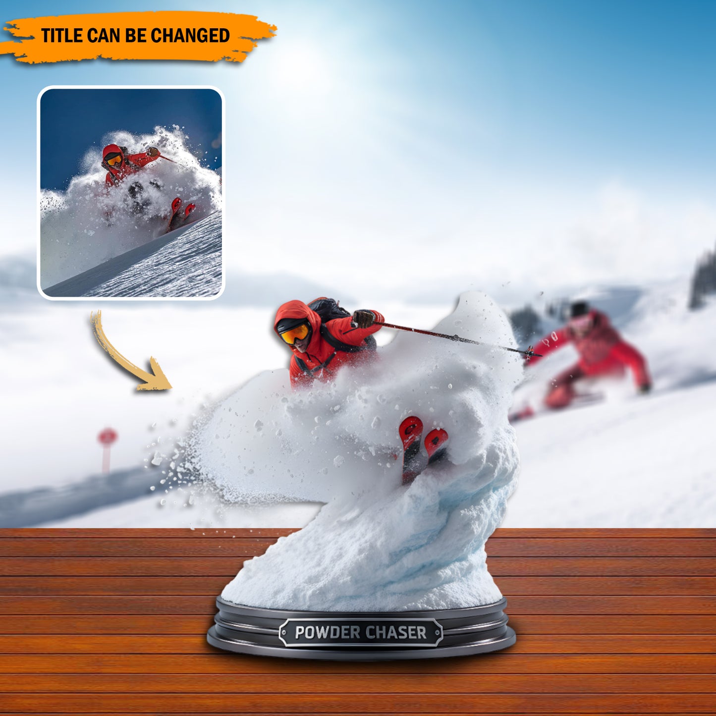 Peak Moments – Personalized Photo Acrylic Plaque