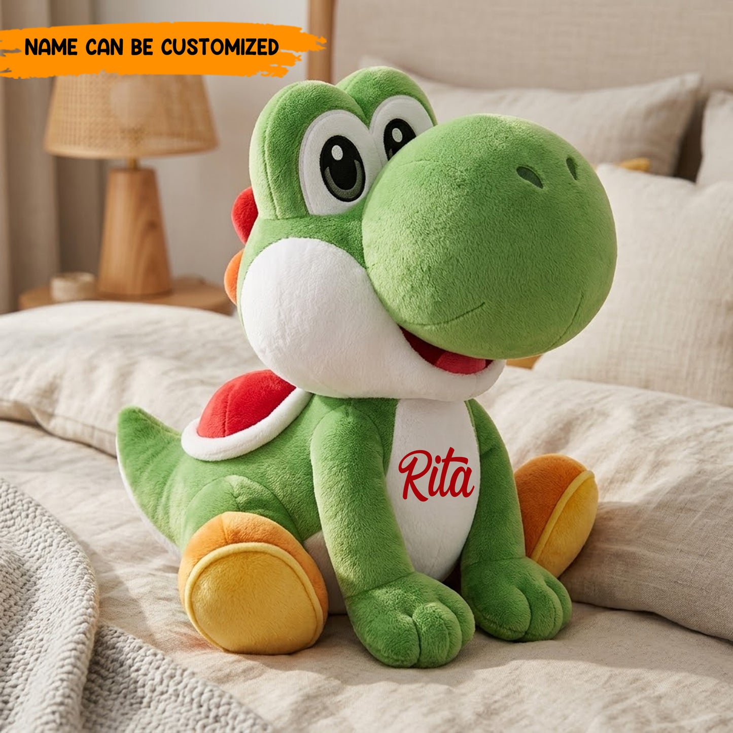Personalized Cute Dinosaur Custom Shaped Pillow