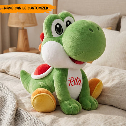 Personalized Cute Dinosaur Custom Shaped Pillow