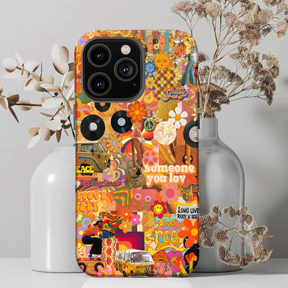 Groovy – 70s Retro Vibes Phone Case