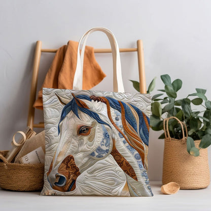 Love Horse - Personalized Horse Tote Bag