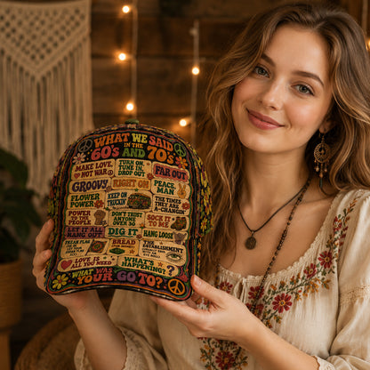 Groovy Dictionary - Personalized Hippie Classic Cap