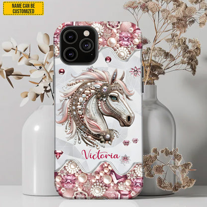 Beautiful Horse - Personalized Horse Phone Case