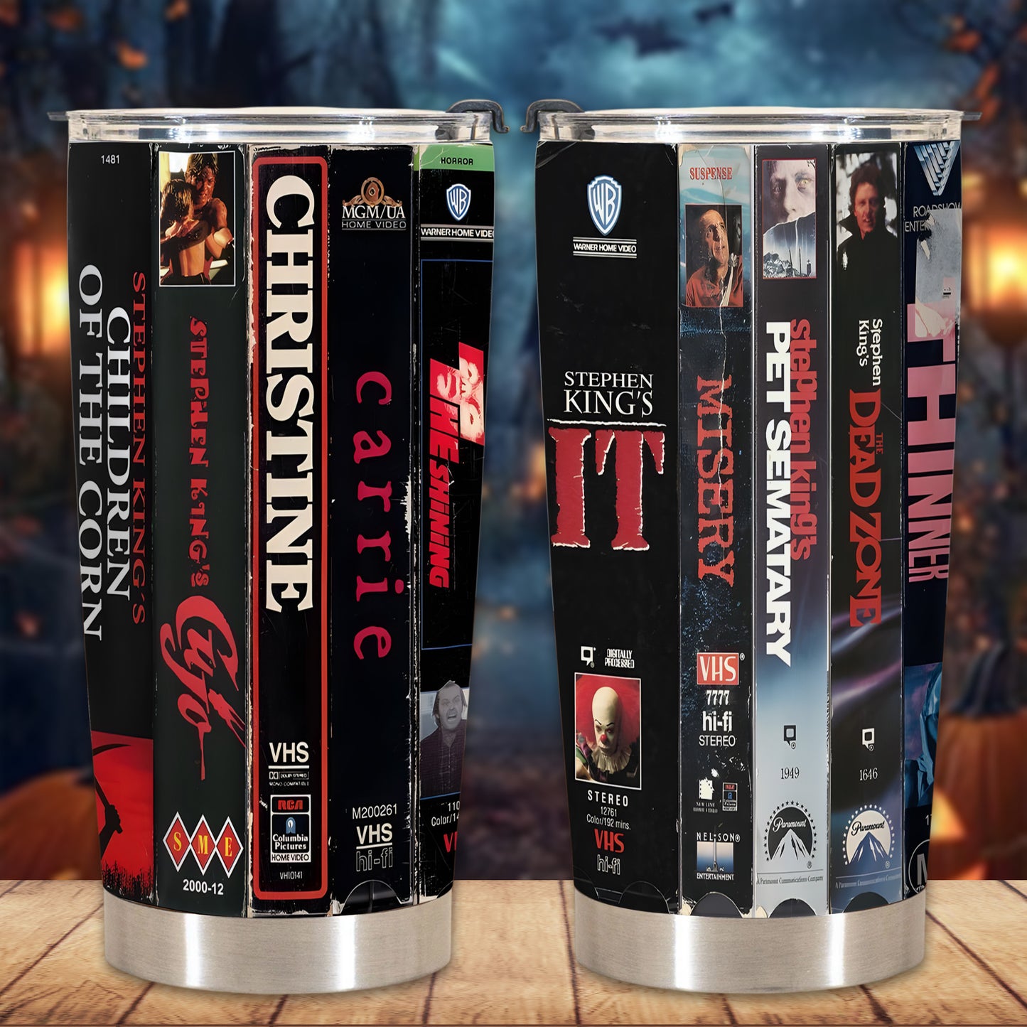 Horror Halloween Collection Tumbler 0801