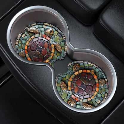 Sea Turtles Mini Decorative Car Coaster
