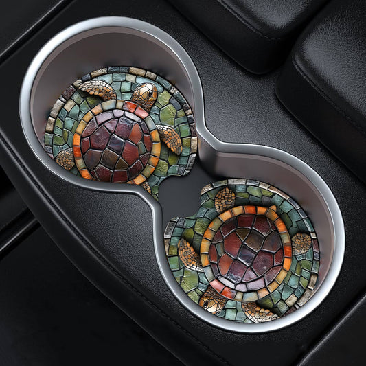 Sea Turtles Mini Decorative Car Coaster