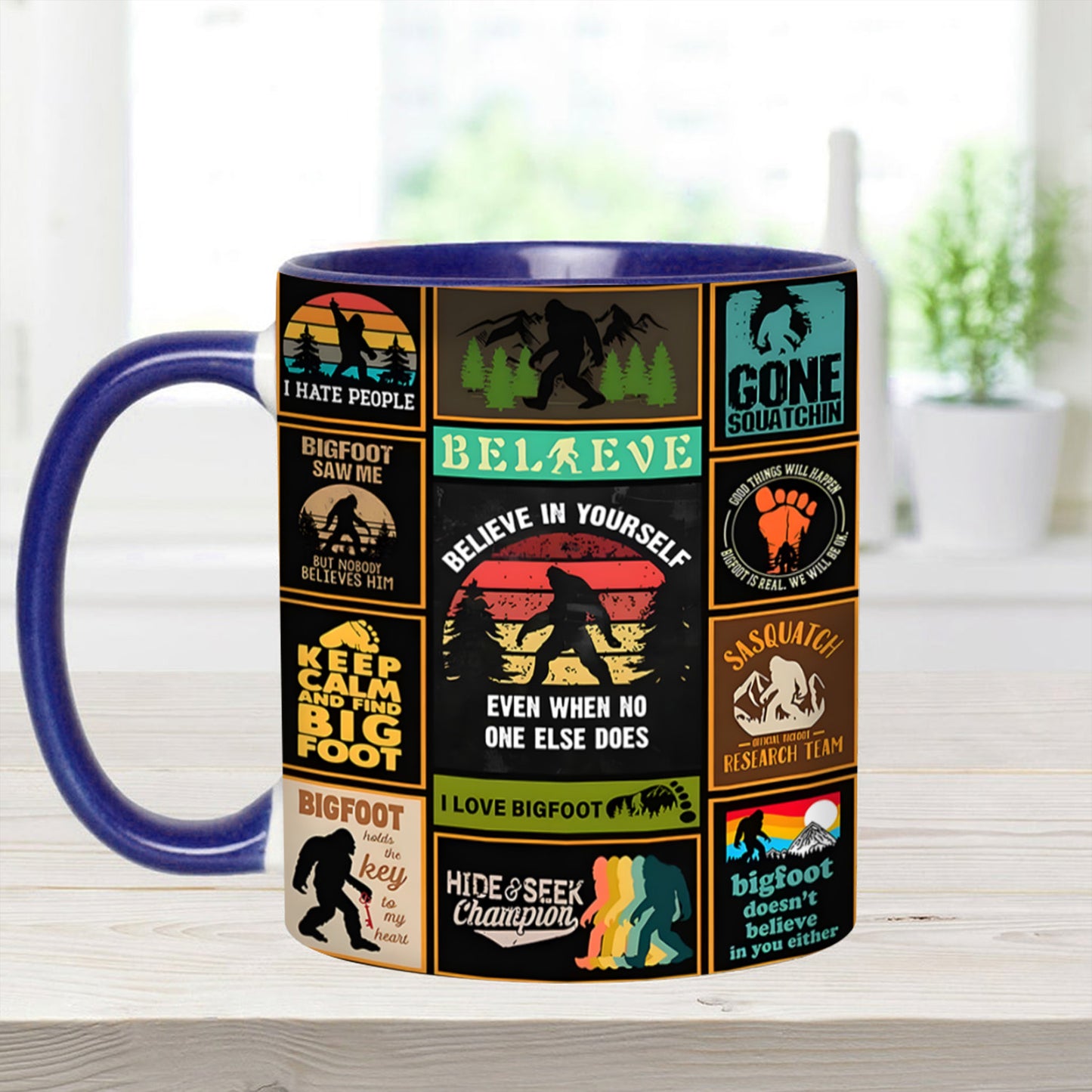 The Bigfoot Vintage Collection Accent Mug