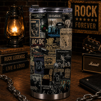 Rock Lovers - Classic Rock Legends Tumbler Version 8
