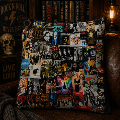 Rock Lovers - Classic Legends Edition Pillow Version 3