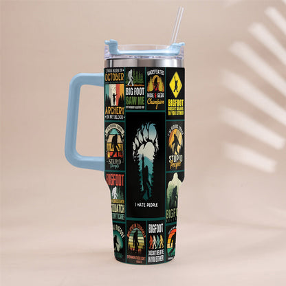 The Funny Bigfoot Collection Tumbler 40oz