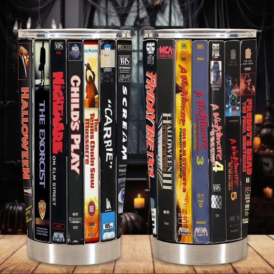 Horror Halloween Collection Tumbler 0802