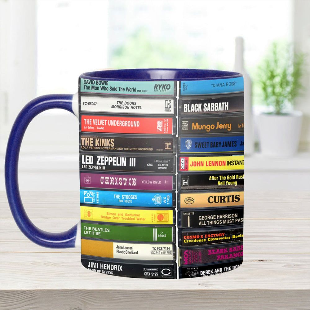 Music from 1970 Cassette Accent Mug