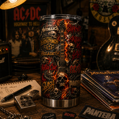 Rock Lovers - Classic Rock Legends Tumbler Version 7